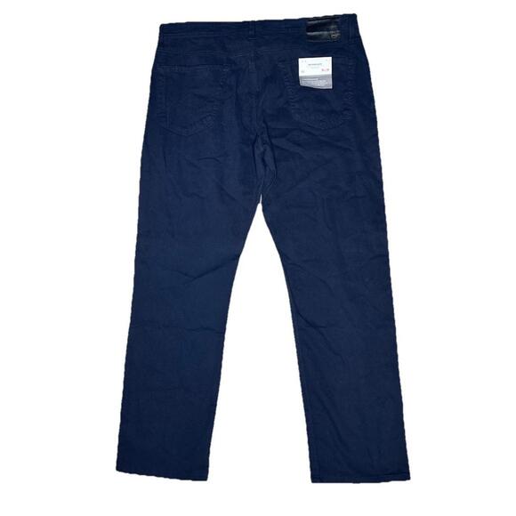 AG Adriano Goldschmied The Graduate Tailored Leg Pants Mens 36x34 Navy Blue - Picture 4 of 8